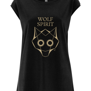 Women's Tencel Top Wolf spirit gold