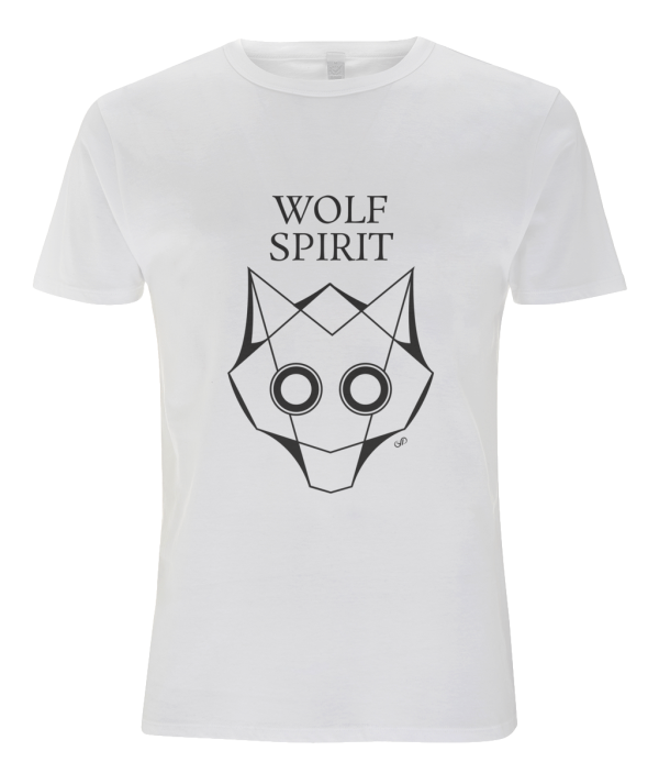 Men's Tencel Tshirt - Wolf Spirit