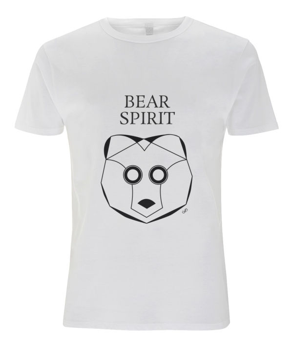 Men's Tencel TShirt Bear spirit