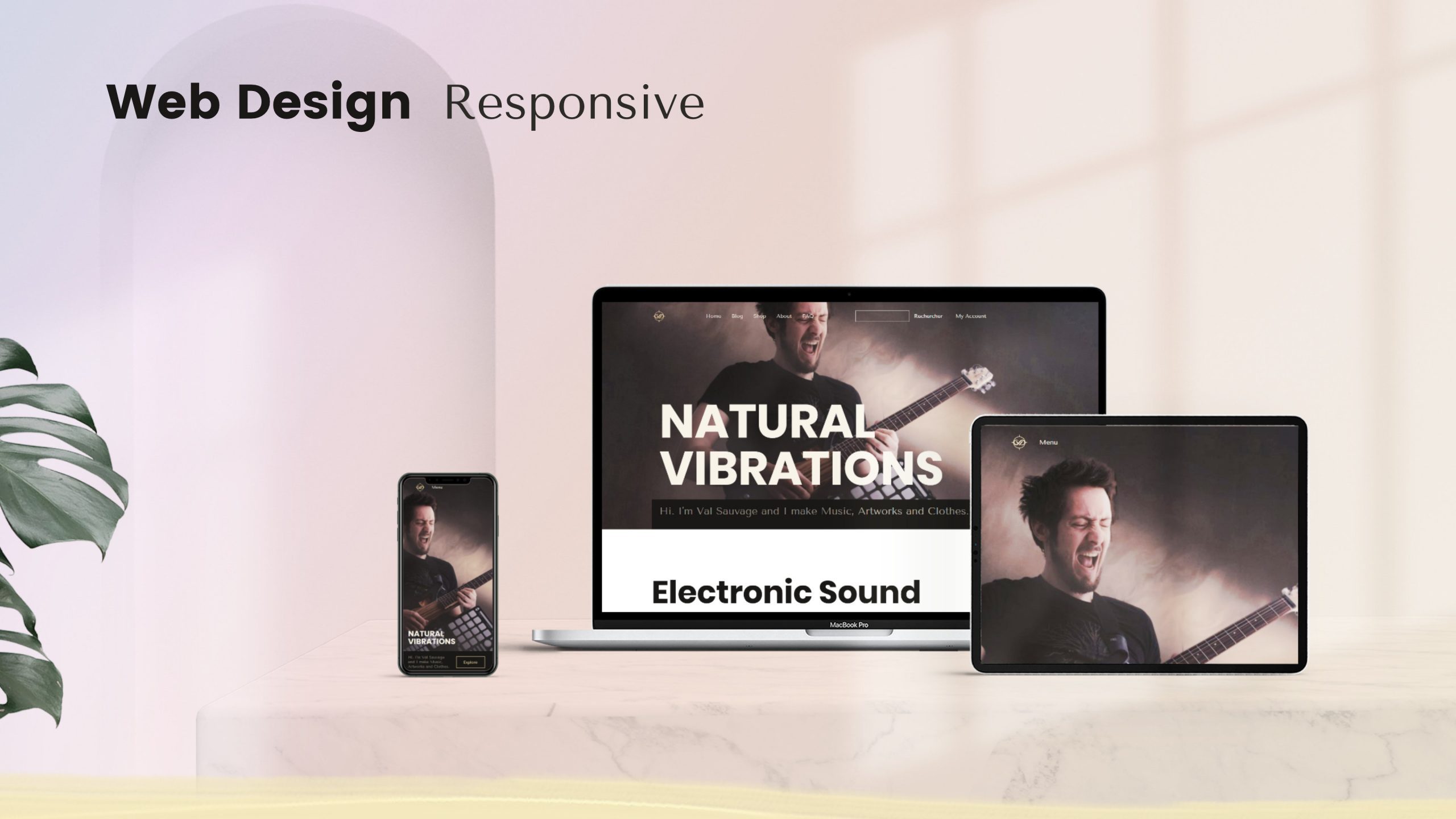 Val Sauvage Branding Responsive