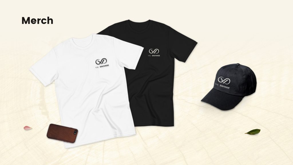Val Sauvage Branding Merch