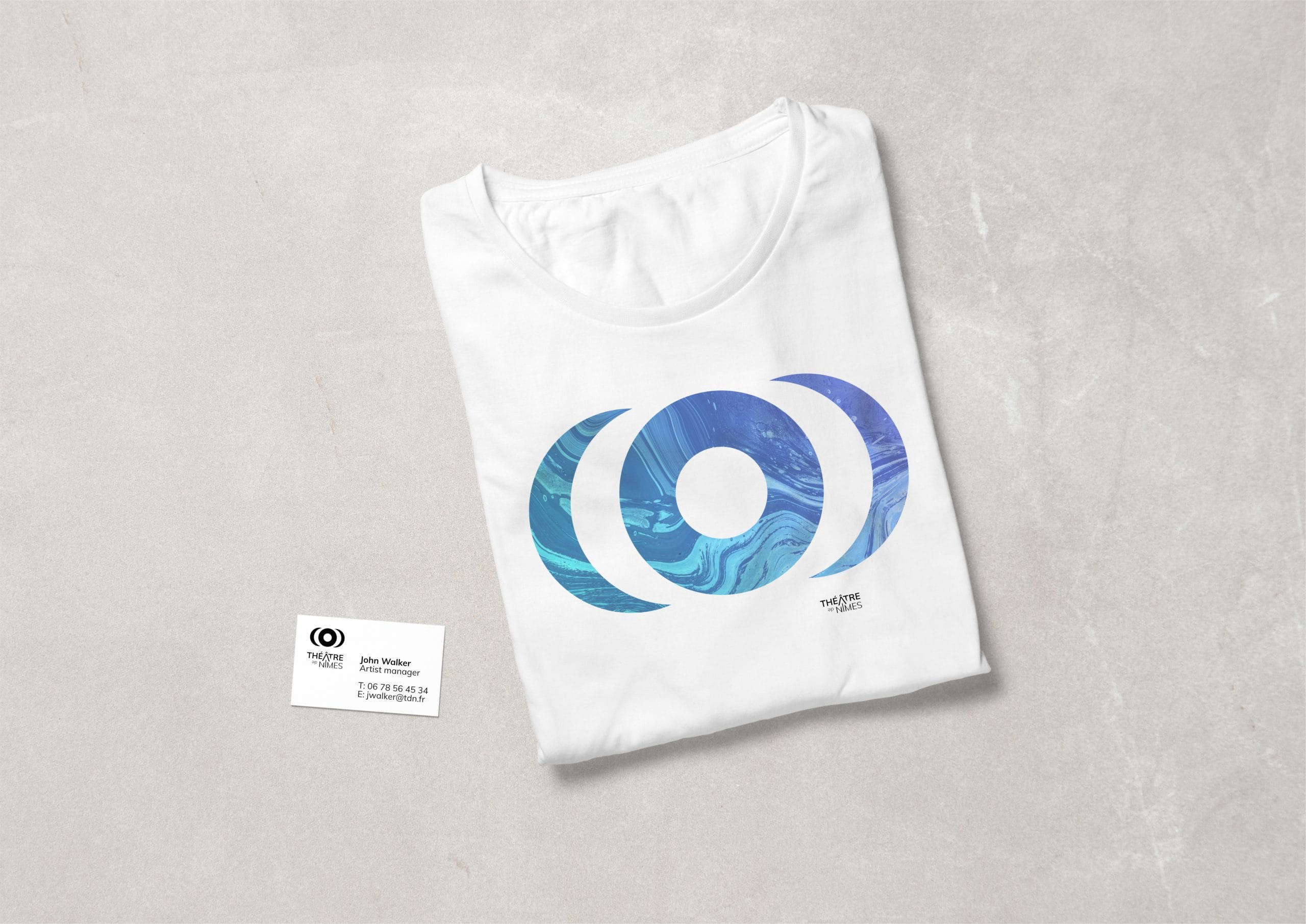 Théâtre de Nîmes mockups